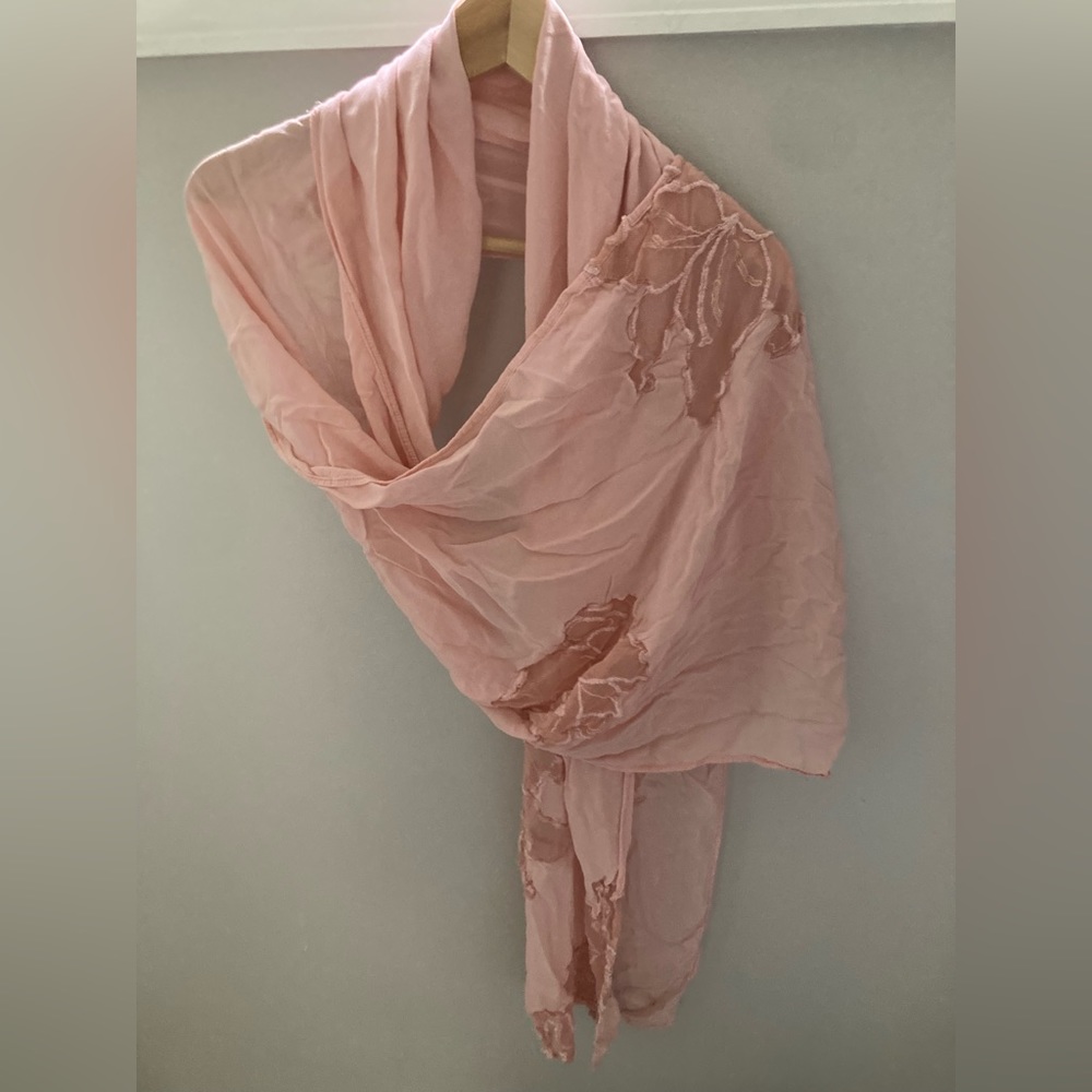 Ghost silk scarf